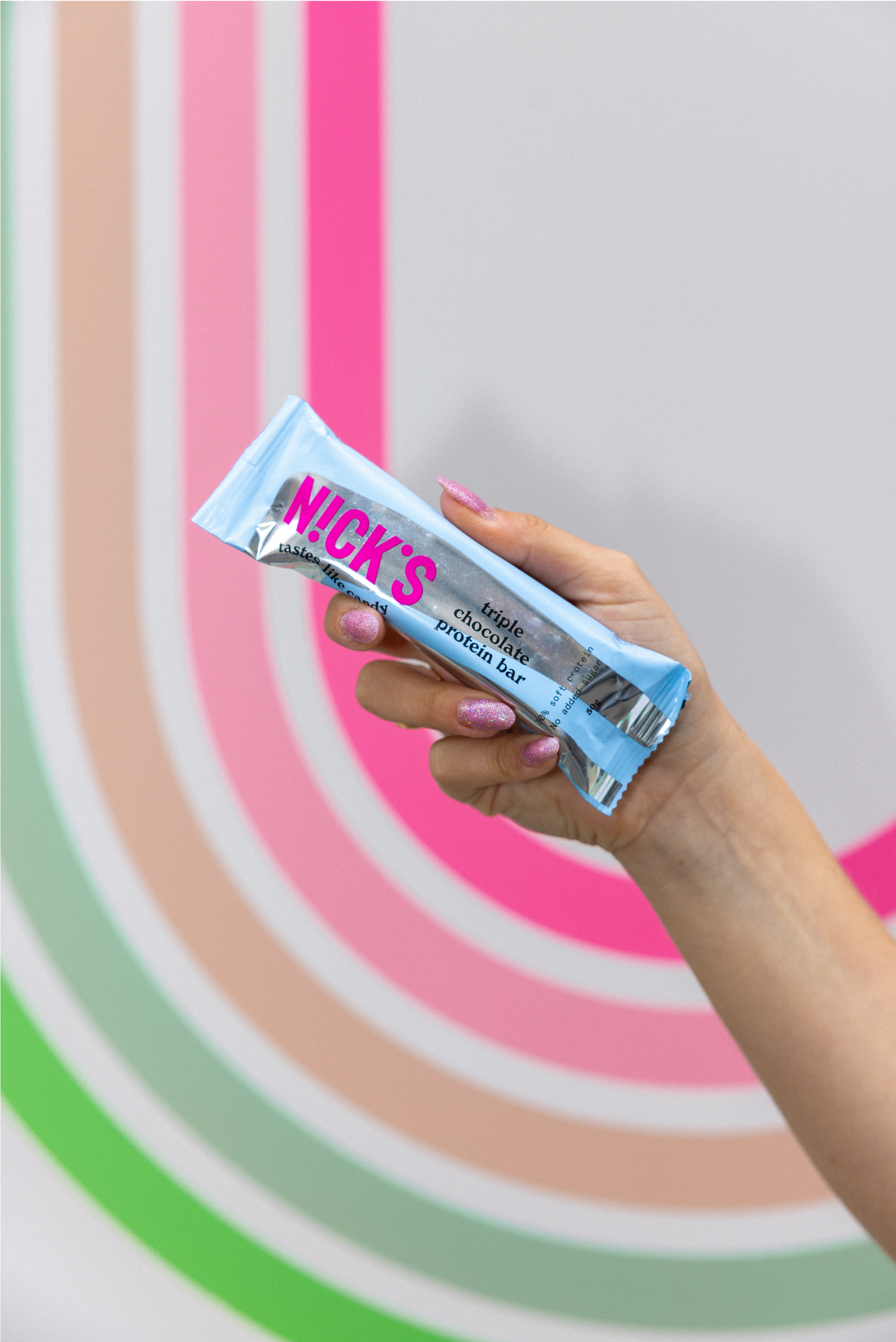 Nick's Triplacsokis Fehérjeszelet (gluténmentes) 50g
