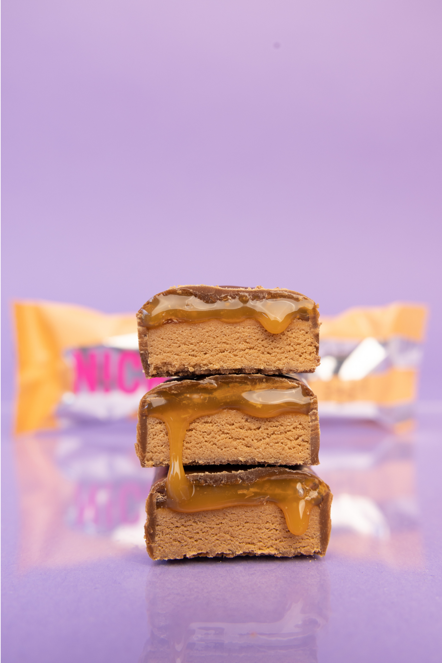 Nick's Karamellás Csokis Fehérjeszelet (gluténmentes) 50g