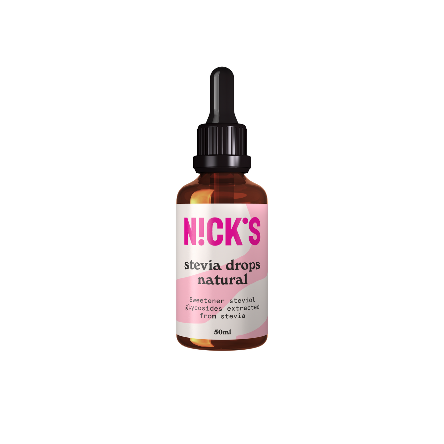 Nick's Natur Stevia csepp, kalória- és szénhidrátmentes, természetes édesítőszer, 50ml.