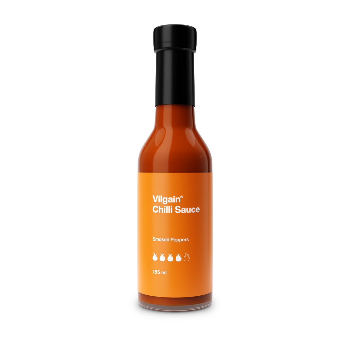 Vilgain Chiliszósz Füstölt Paprika Ízű, tüzesen csípős és ízletes, 185ml