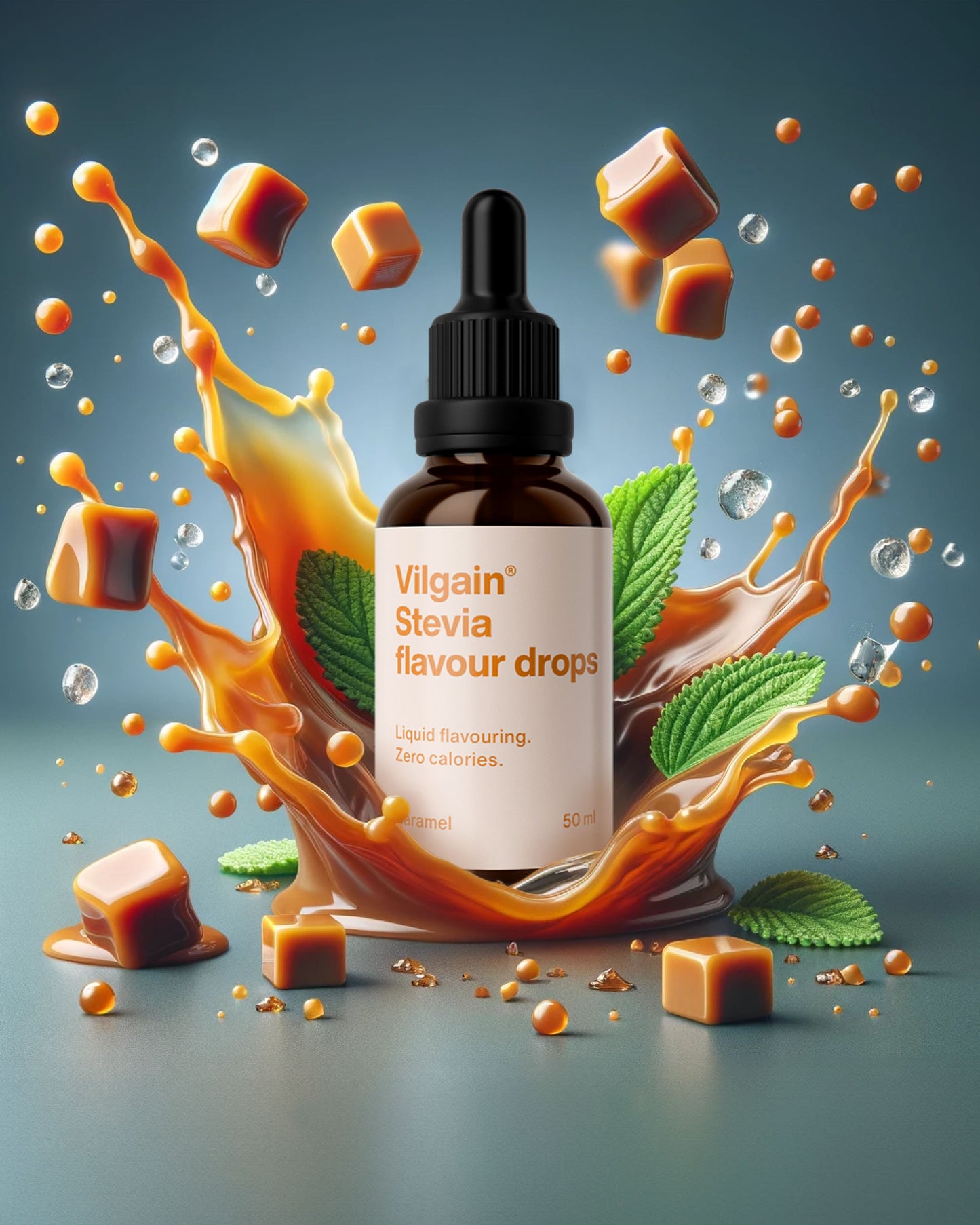 Vilgain Karamellás Stevia Cseppek 50 ml