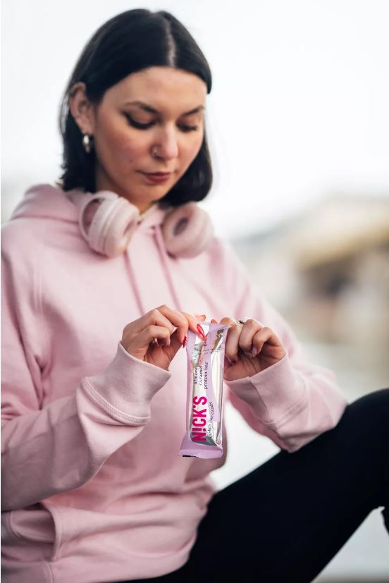 Nick's Mandulás Karamellás Fehérjeszelet (gluténmentes) 50g