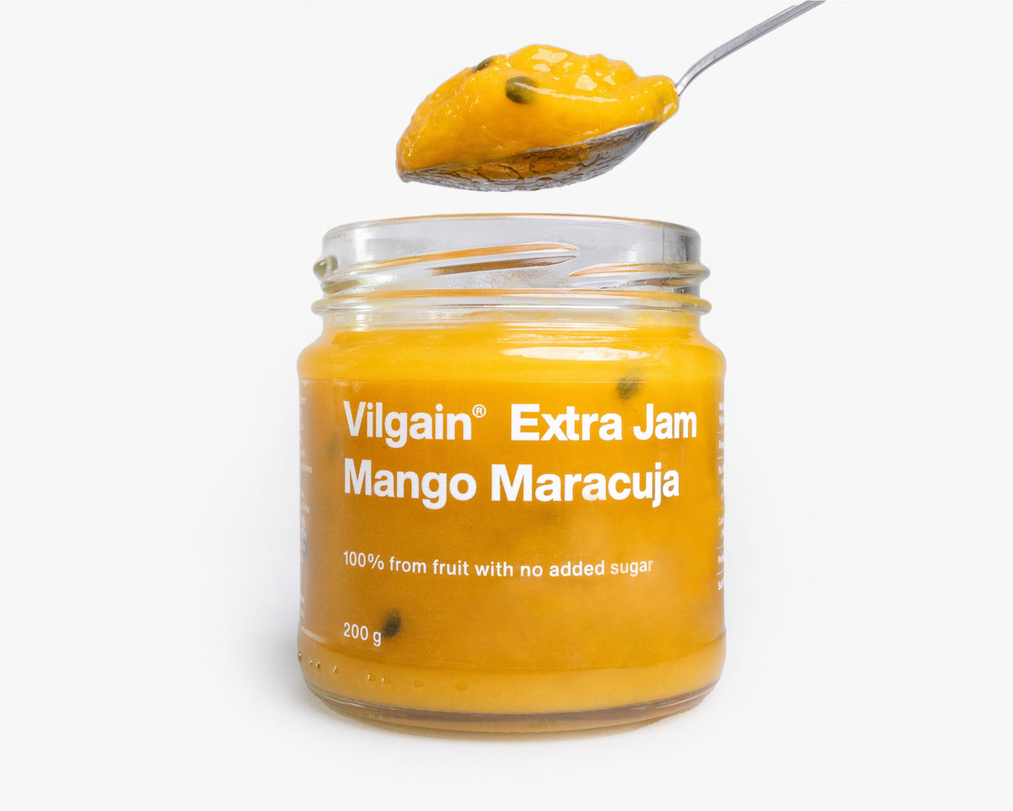 Vilgain Mangó Maracuja Extra Dzsem Hozzáadott Cukormentes 200g