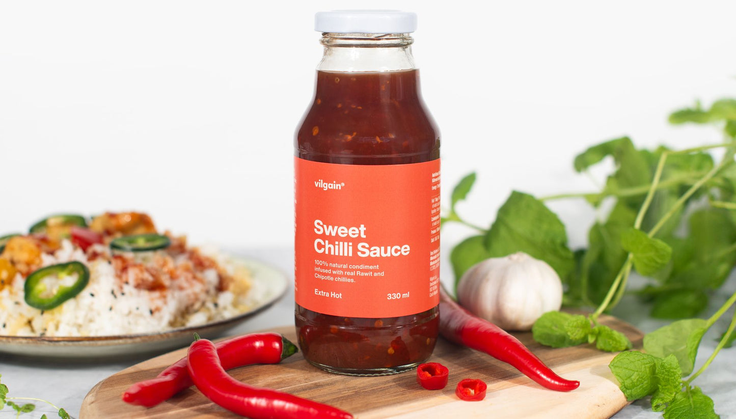 Vilgain Sweet Chilli szósz extra csípős 330ml