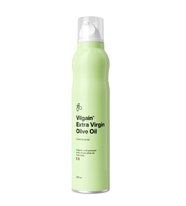 Vilgain BIO Olívaolaj spray Olaszországból származó, hidegen sajtolt extra szűz olívaolaj.