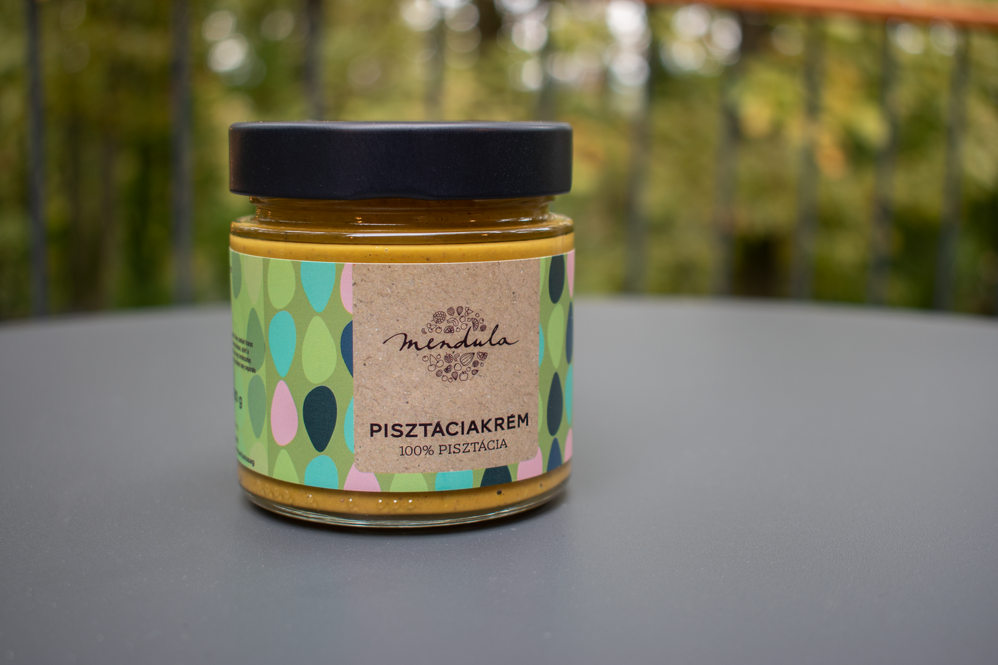 Mendula Pisztáciakrém, 100% pisztácia, adalékmentes, magas antioxidáns tartalom, sokoldalú felhasználás, 180g